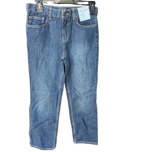 Cat And Jack Boys Relaxed Straight Size 10 Husky Blue Jeans